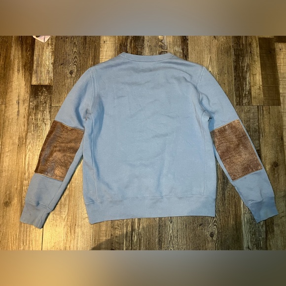 Billy Reid Dover Sweatshirt in Blue Size Small - Picture 6 of 8
